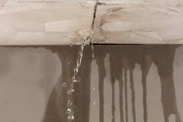 Professional Flood Damage Cleanup technician working in Aquebogue, NY